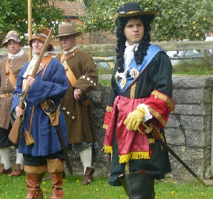 The Duke with a party of rebel guard